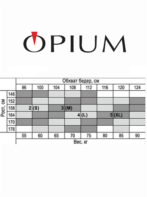 картинка Колготки Opium Siluet Body 40 от интернет магазина