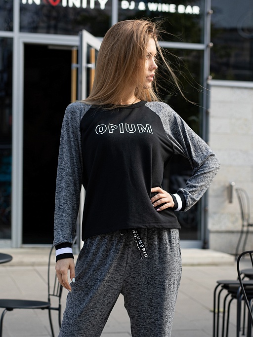 картинка Костюм спортивный Opium (брюки+свитшот) M-89/P-72 от интернет магазина