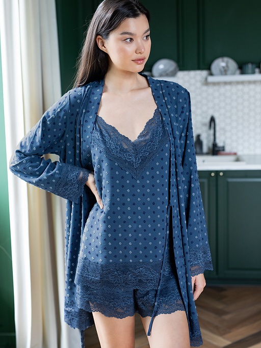 картинка Комплект женский топ+шорты M-145/P-129 от интернет магазина
